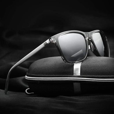 Unisex Retro Aluminum+TR90 Sunglasses Polarized Lens Vintage Eyewear Sun Glasses For Men/Women 6108