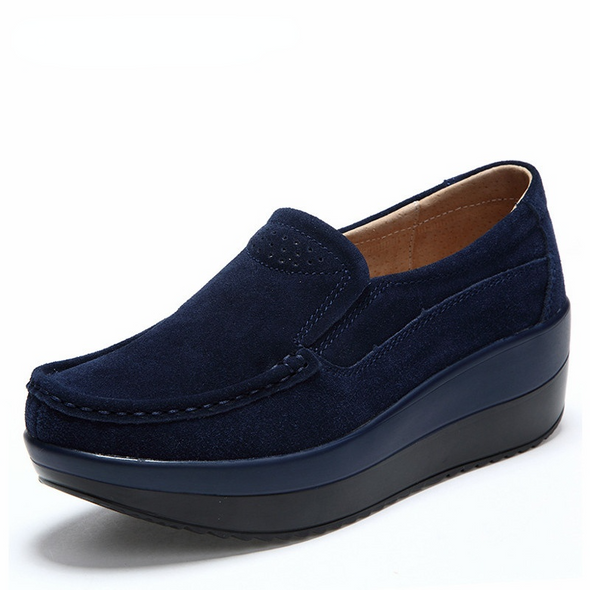 New  Autumn Shoes Woman Flat Platform