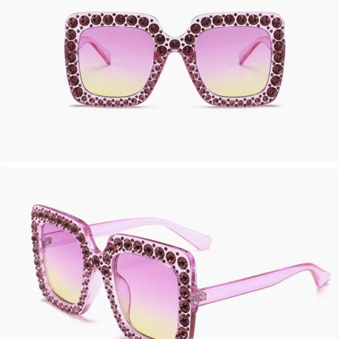 Fashion Oversize Square Sunglasses