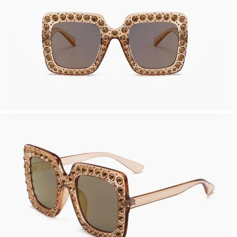 Fashion Oversize Square Sunglasses