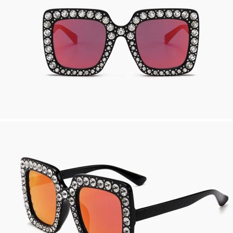 Fashion Oversize Square Sunglasses