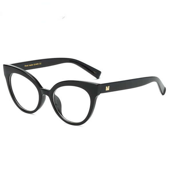 Fashion Cat Eye Transparent Glasses Women Brand Vintage Comfortable Computer Eyeglasses Female Spectacles