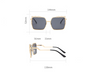 Luxury Pearl Sunglasses Women 2021 New  Oversized Square Glasses