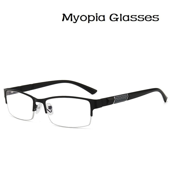 Glasses Men Retro Metal Frame Square Students Myopia Glasses Frame For Women 2020