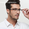 Glasses Men Retro Metal Frame Square Students Myopia Glasses Frame For Women 2020