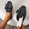 Zoloss Fashion Flat Rhinestone Sandals