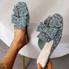 Zoloss Fashion Flat Rhinestone Sandals