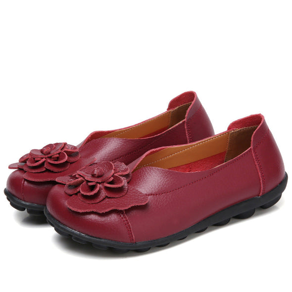 Zoloss Flower Comfort Flats Shoe