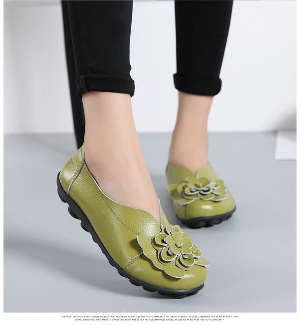 Zoloss Flower Comfort Flats Shoe