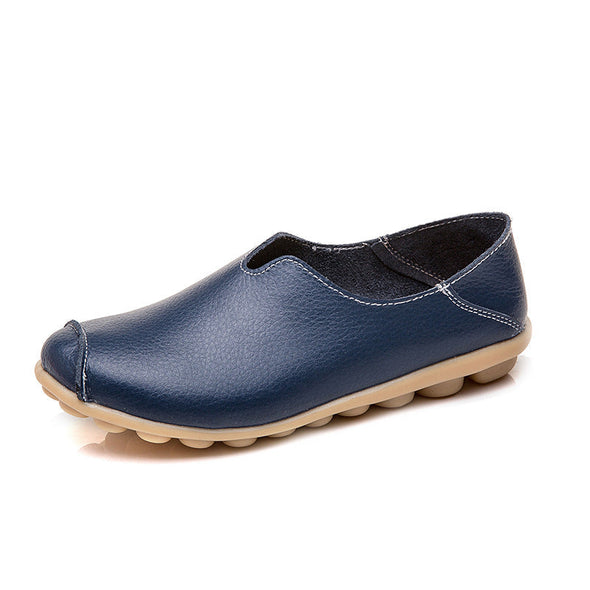 Zoloss Casual flat heel cow tendon low top shoes