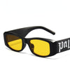 New colorful candy color sunglasses, Red Sunglasses, men's and women's cross-border punk hip-hop show glasses