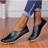 Zoloss Casual flat heel cow tendon low top shoes