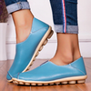 Zoloss Casual flat heel cow tendon low top shoes