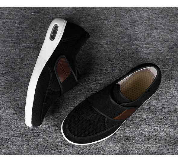 Zoloss Plus Size Wide Diabetic Shoes For Swollen Feet Width Shoes-NW013
