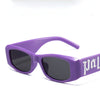 New colorful candy color sunglasses, Red Sunglasses, men's and women's cross-border punk hip-hop show glasses