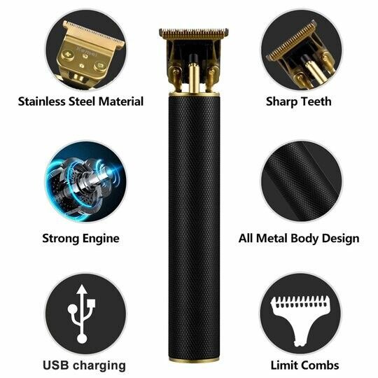 Electric Cordless Hair Cutter Professional Hair Trimmer