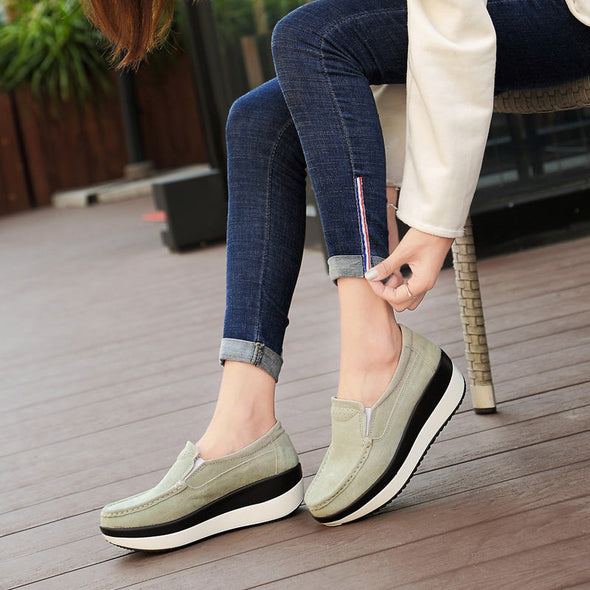 Zoloss Thick Soles Casual Soft Soles