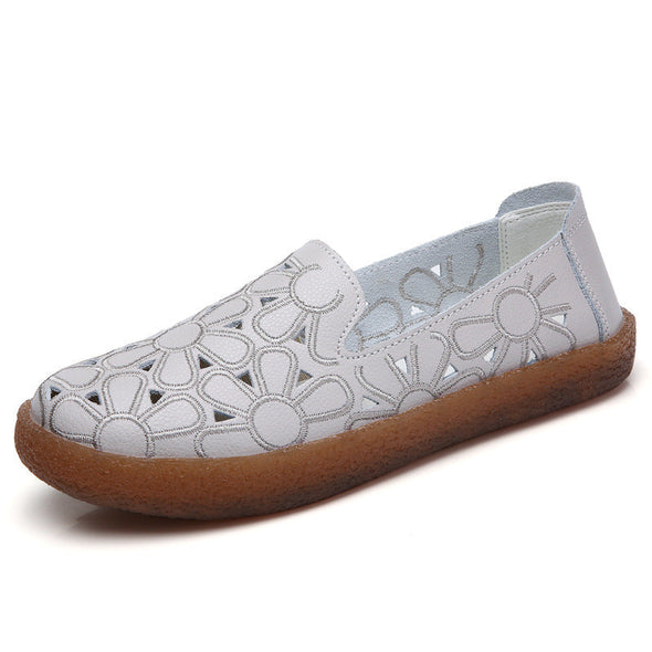 Zoloss Summer Hollow Hole Flat Bottom Soft Shoe