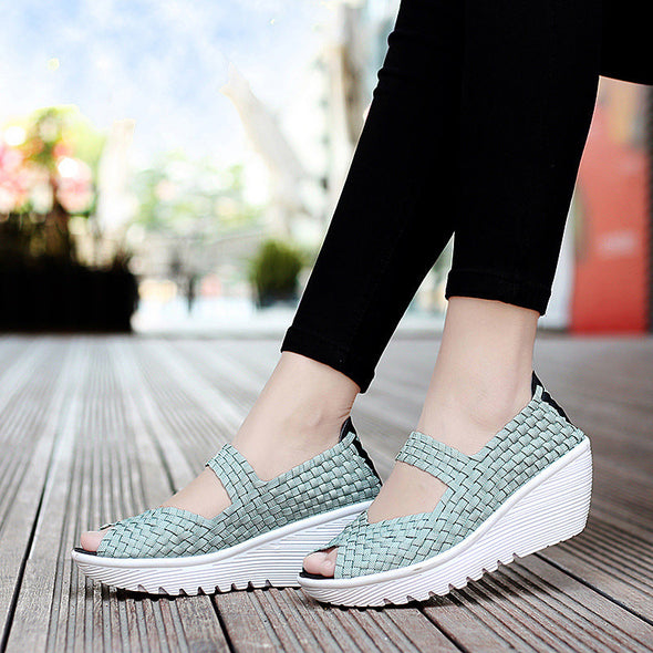 Zoloss Wedge Comfort Soft Sole Sandals