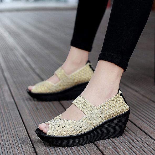 Zoloss Wedge Comfort Soft Sole Sandals