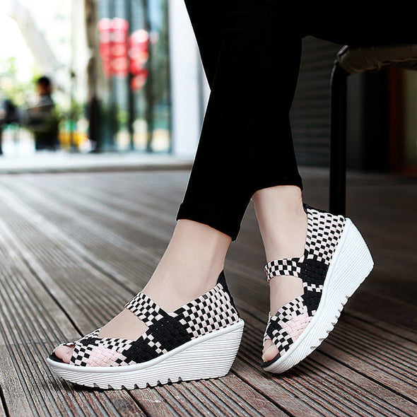Zoloss Wedge Comfort Soft Sole Sandals