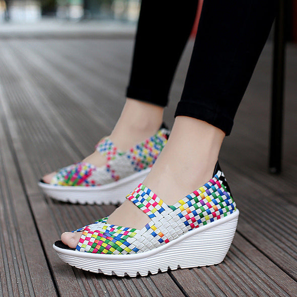 Zoloss Wedge Comfort Soft Sole Sandals