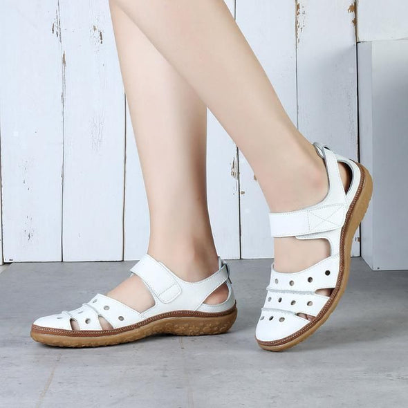 Zoloss - Women's Hollow Hook Flat Sandals