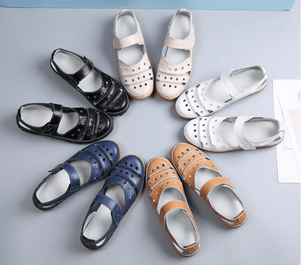 Zoloss - Women's Hollow Hook Flat Sandals