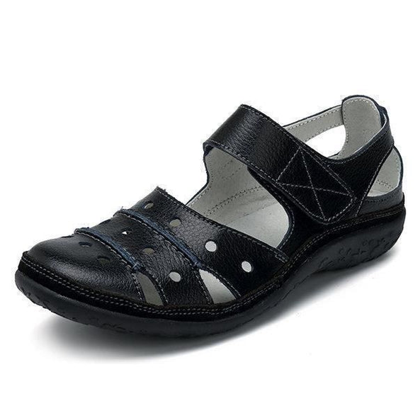 Zoloss - Women's Hollow Hook Flat Sandals
