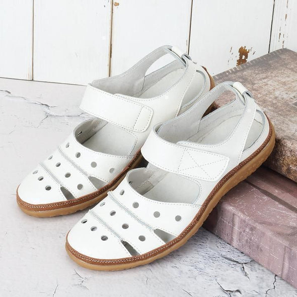 Zoloss - Women's Hollow Hook Flat Sandals