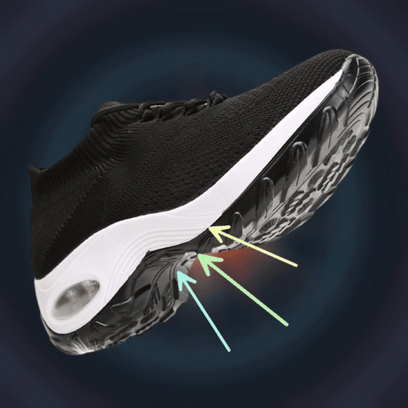 Zoloss Lace Up Walking Running Shoes Platform Sneakers