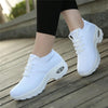 Zoloss Lace Up Walking Running Shoes Platform Sneakers