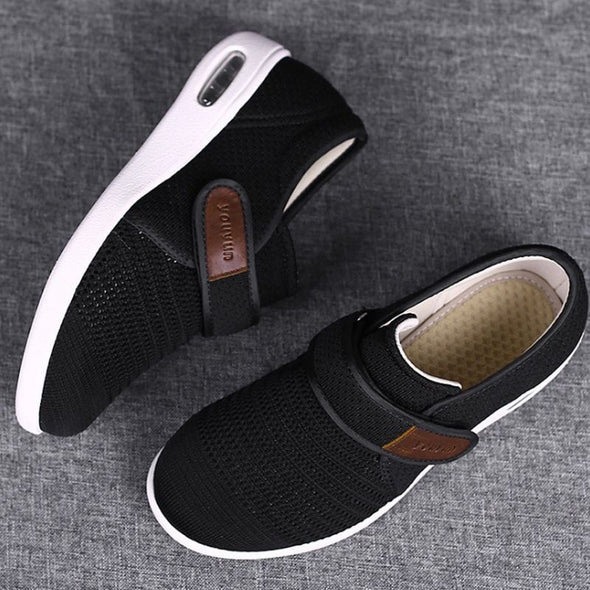 Zoloss Plus Size Wide Diabetic Shoes For Swollen Feet Width Shoes-NW007