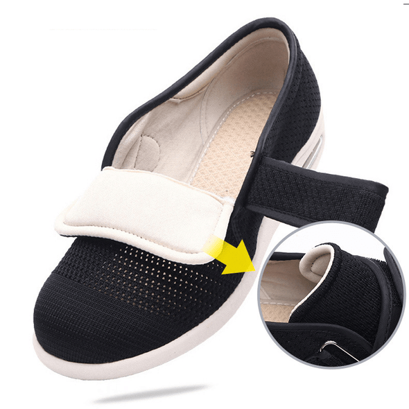 Zoloss Plus Size Wide Diabetic Shoes For Swollen Feet Width Shoes-NW007