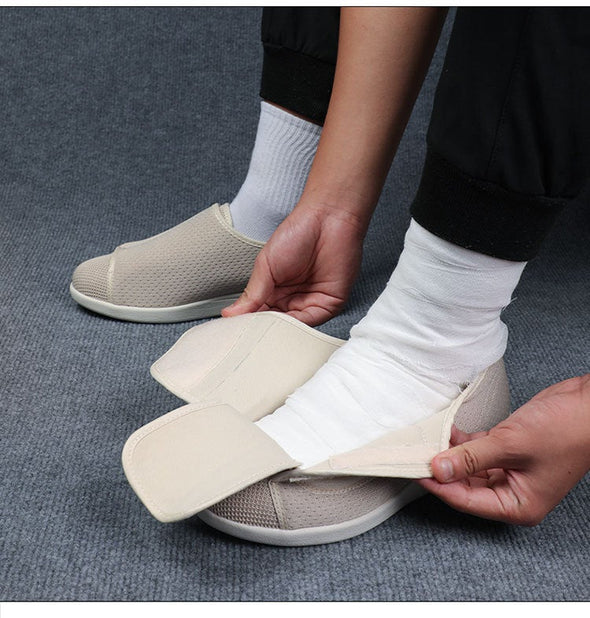 Nanccy Wide Diabetic Shoes For Swollen Feet-NW019