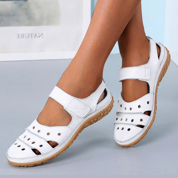 Zoloss - Women's Hollow Hook Flat Sandals