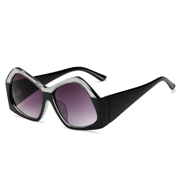 Sunglasses Women Gradient Glasses Brand Design Luxury Eyeglasses Retro Vintage Unique Transparent Shadow Sun Glasses