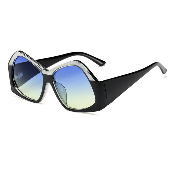 Sunglasses Women Gradient Glasses Brand Design Luxury Eyeglasses Retro Vintage Unique Transparent Shadow Sun Glasses