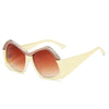 Sunglasses Women Gradient Glasses Brand Design Luxury Eyeglasses Retro Vintage Unique Transparent Shadow Sun Glasses