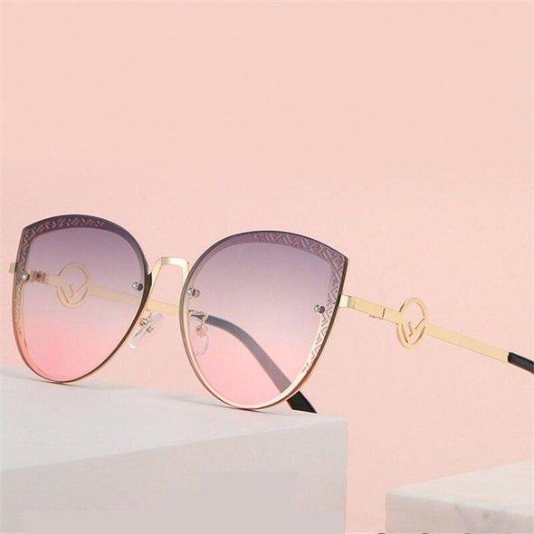 2021 New Style Retro F Women Men Oversized SunGlasses Shades UV400 Accessory Eyeglasses
