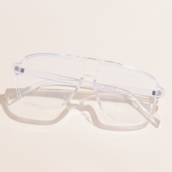 2023 Anti Blue Glasses Frame Men Women Eyeglasses Sunglasses Vintage One Piece Transparent Optical Glasses  Prescription Myopia