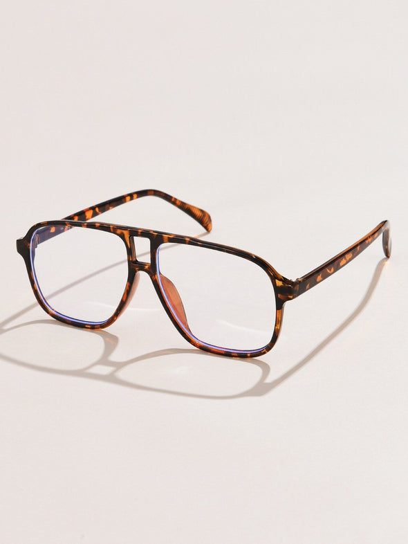2023 Anti Blue Glasses Frame Men Women Eyeglasses Sunglasses Vintage One Piece Transparent Optical Glasses  Prescription Myopia