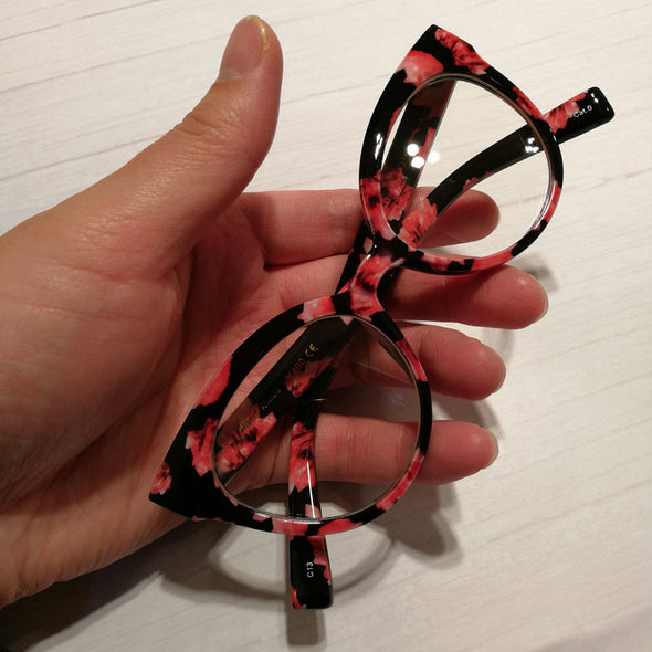 Fashion Cat Eye Transparent Glasses Women Brand Vintage Comfortable Computer Eyeglasses Female Spectacles