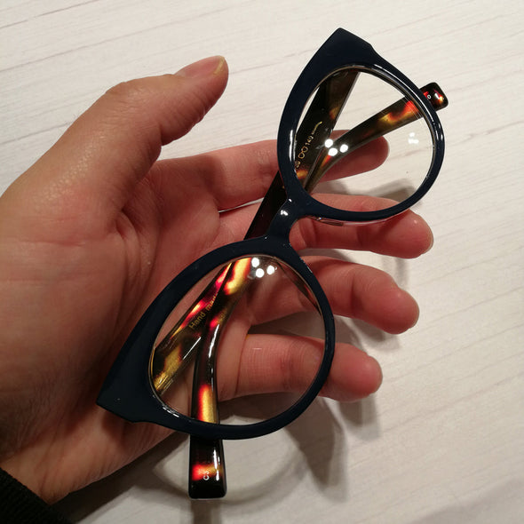 Fashion Cat Eye Transparent Glasses Women Brand Vintage Comfortable Computer Eyeglasses Female Spectacles