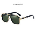 Fashion Metal Mach LXN EVO Style Gradient Sunglasses Men/Women Retro Brand Design Square Sun Glasses