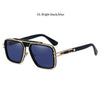 Fashion Metal Mach LXN EVO Style Gradient Sunglasses Men/Women Retro Brand Design Square Sun Glasses