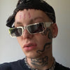 Fashion Modern Square Sunglasses Women Vintage Metal Punk Sun Glasses Men Hip Hop Shades Female Show