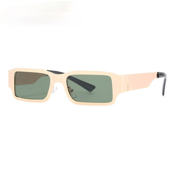 Fashion Modern Square Sunglasses Women Vintage Metal Punk Sun Glasses Men Hip Hop Shades Female Show