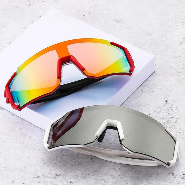 New Sport Cycling Glasses Outdoor Colorful Men UV400 PC Windproof Bike Goggles Cycling Eyewear Bicycle Sunglasses