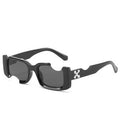 New Women Retro Sunglasses Men's Fashion Vintage White Sun glasses Blue Ladies Sunglasses Women's Shadow Retro glasses